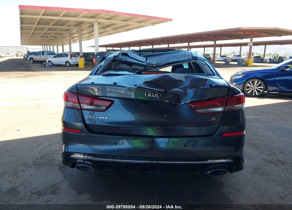 2019 KIA OPTIMA S VIN: 5XXGT4L30KG378291