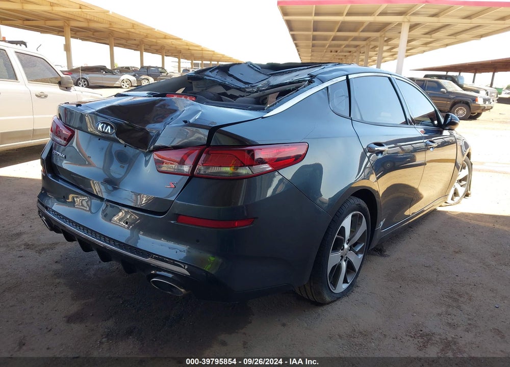 2019 KIA OPTIMA S VIN: 5XXGT4L30KG378291