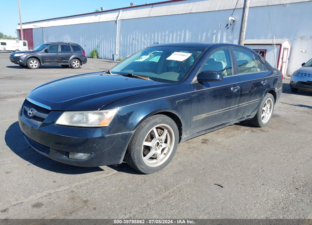 2006 HYUNDAI SONATA GLS V6/LX V6 VIN: 5NPEU46F26H005838