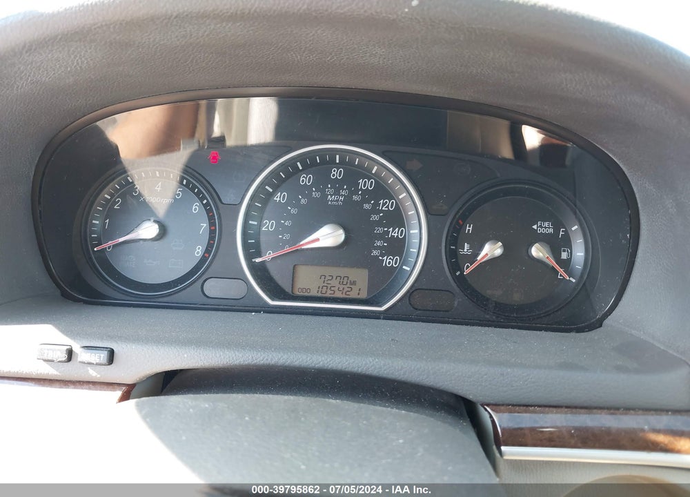 2006 HYUNDAI SONATA GLS V6/LX V6 VIN: 5NPEU46F26H005838