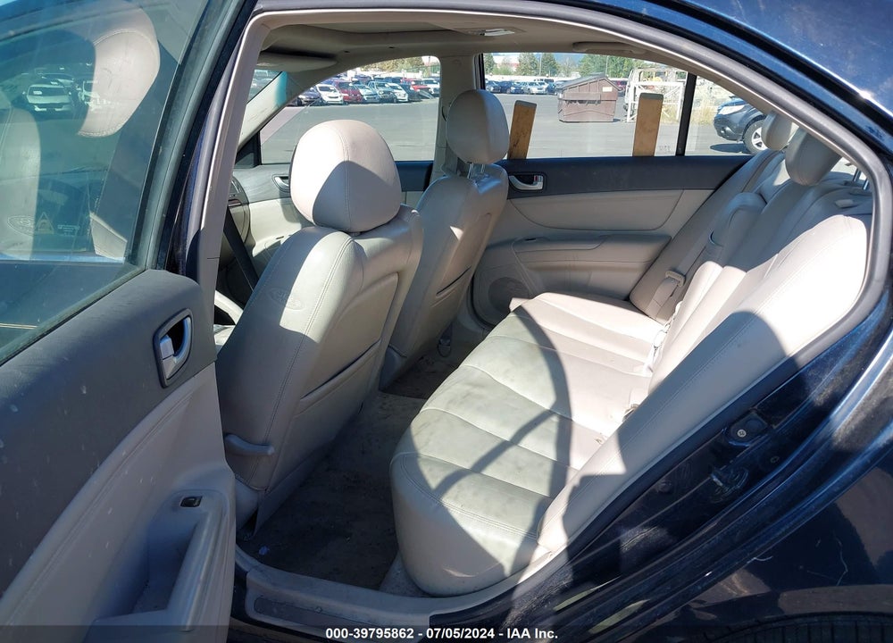 2006 HYUNDAI SONATA GLS V6/LX V6 VIN: 5NPEU46F26H005838