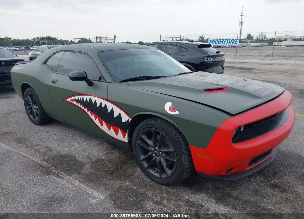 2021 DODGE CHALLENGER SXT AWD VIN: 2C3CDZGGXMH521774
