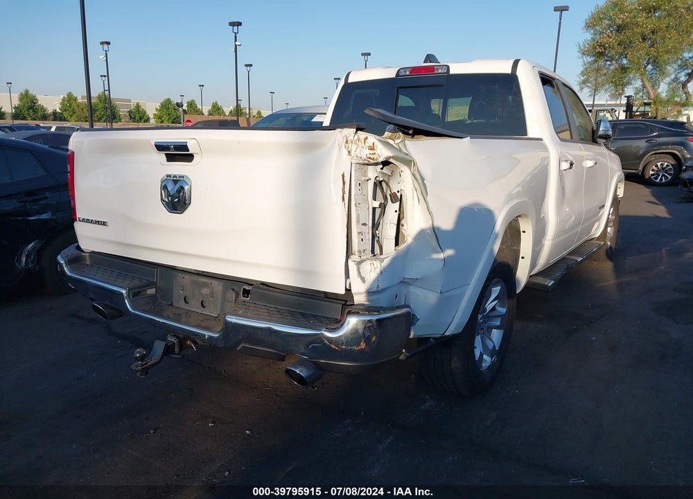 2020 RAM 1500 LAIE QUAD CAB 4X2 6'4 BOX VIN: 1C6RREDT7LN306044
