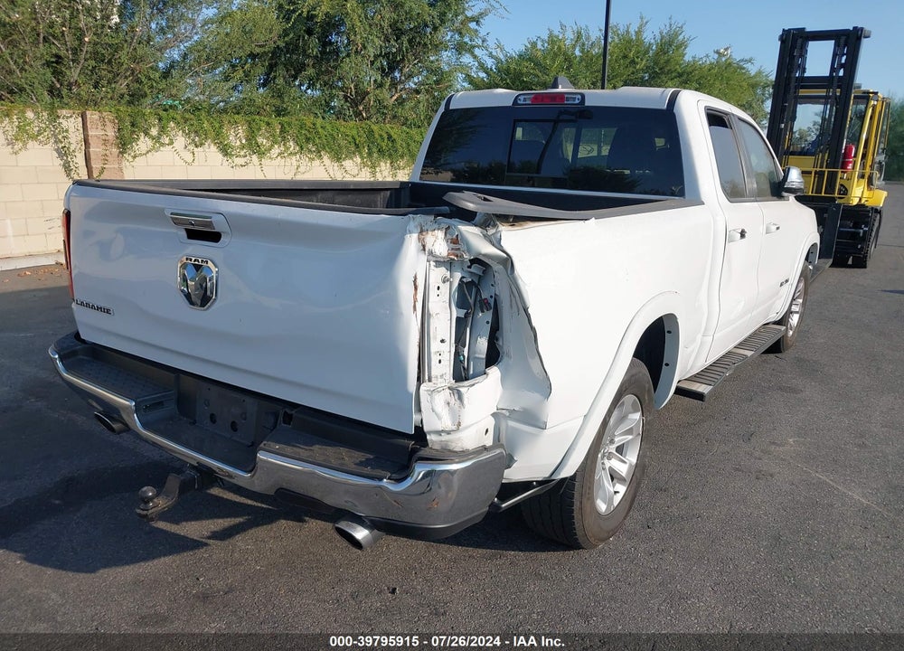 2020 RAM 1500 LAIE QUAD CAB 4X2 6'4 BOX VIN: 1C6RREDT7LN306044