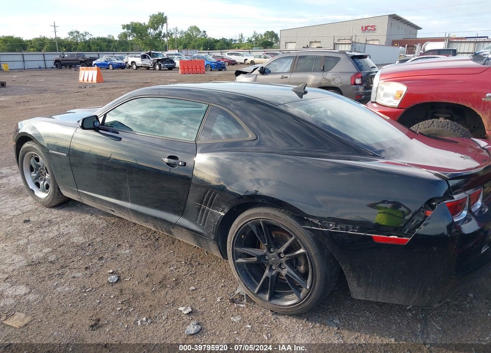 2012 CHEVROLET CAMARO 1LS VIN: 2G1FE1E34C9124814