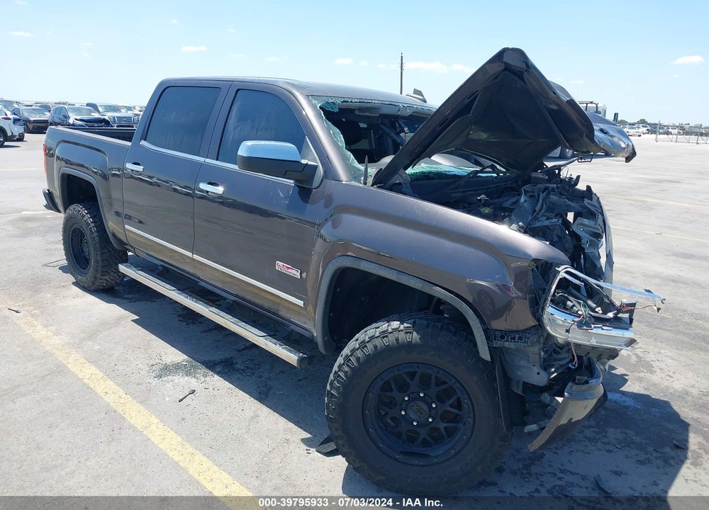 2015 GMC SIERRA 1500 SLT VIN: 3GTU2VEC9FG113526