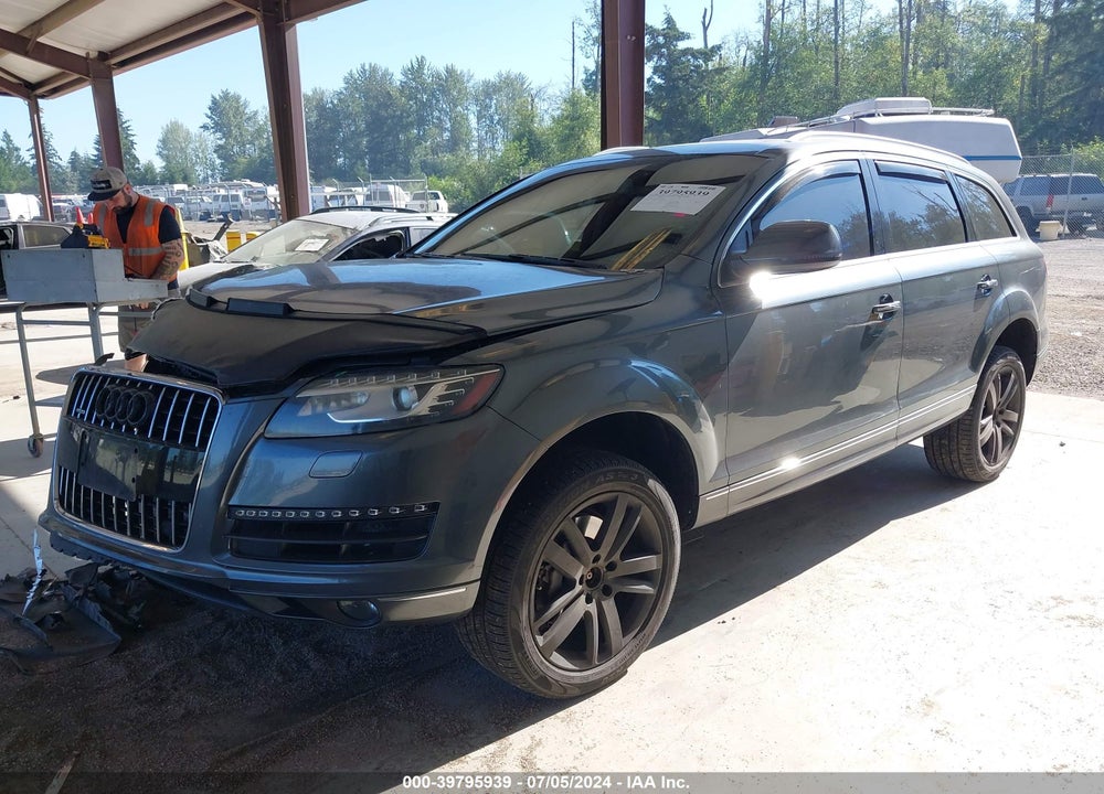 2014 AUDI Q7 3.0T PREMIUM VIN: WA1LGAFE9ED010165