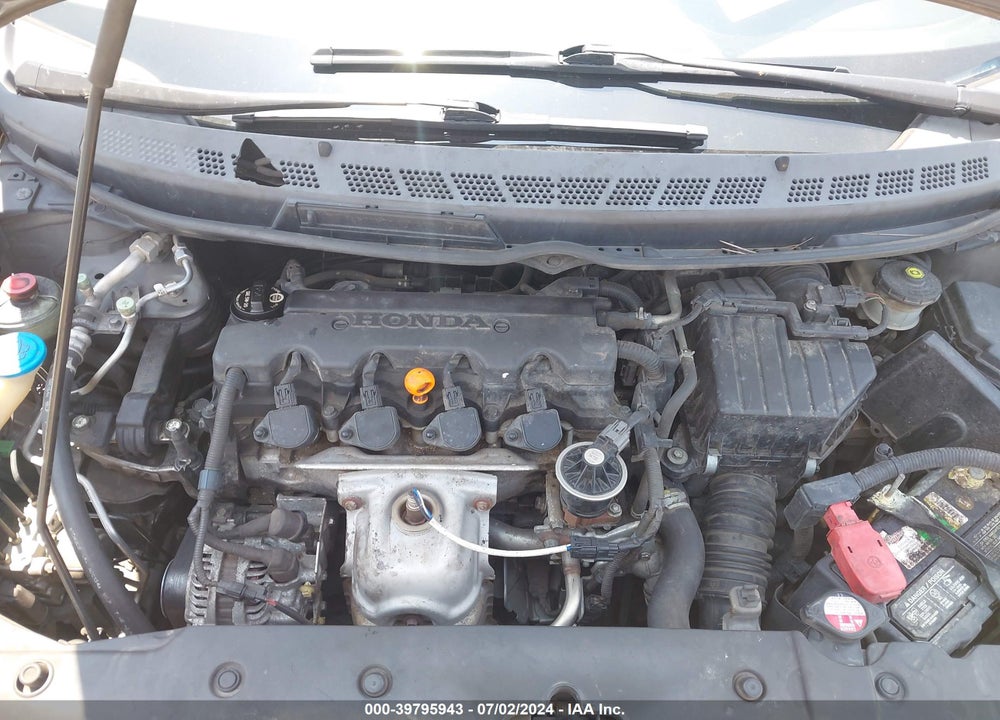 2008 HONDA CIVIC LX VIN: 2HGFA165X8H316093