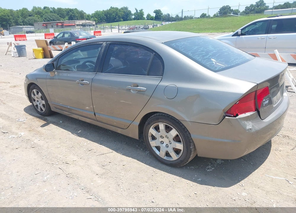 2008 HONDA CIVIC LX VIN: 2HGFA165X8H316093