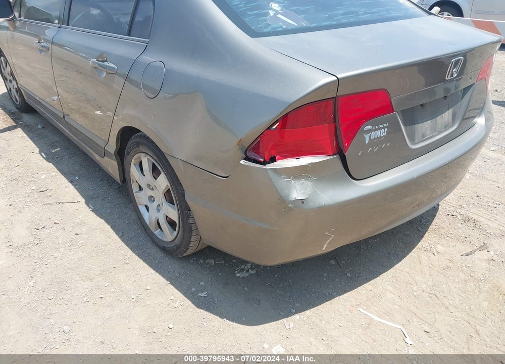2008 HONDA CIVIC LX VIN: 2HGFA165X8H316093