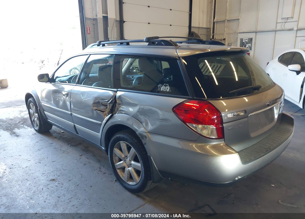 2008 SUBARU OUTBACK 2.5I LIMITED/2.5I LIMITED L.L. BEAN EDITION VIN: 4S4BP62C887338601