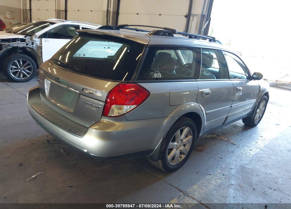 2008 SUBARU OUTBACK 2.5I LIMITED/2.5I LIMITED L.L. BEAN EDITION VIN: 4S4BP62C887338601