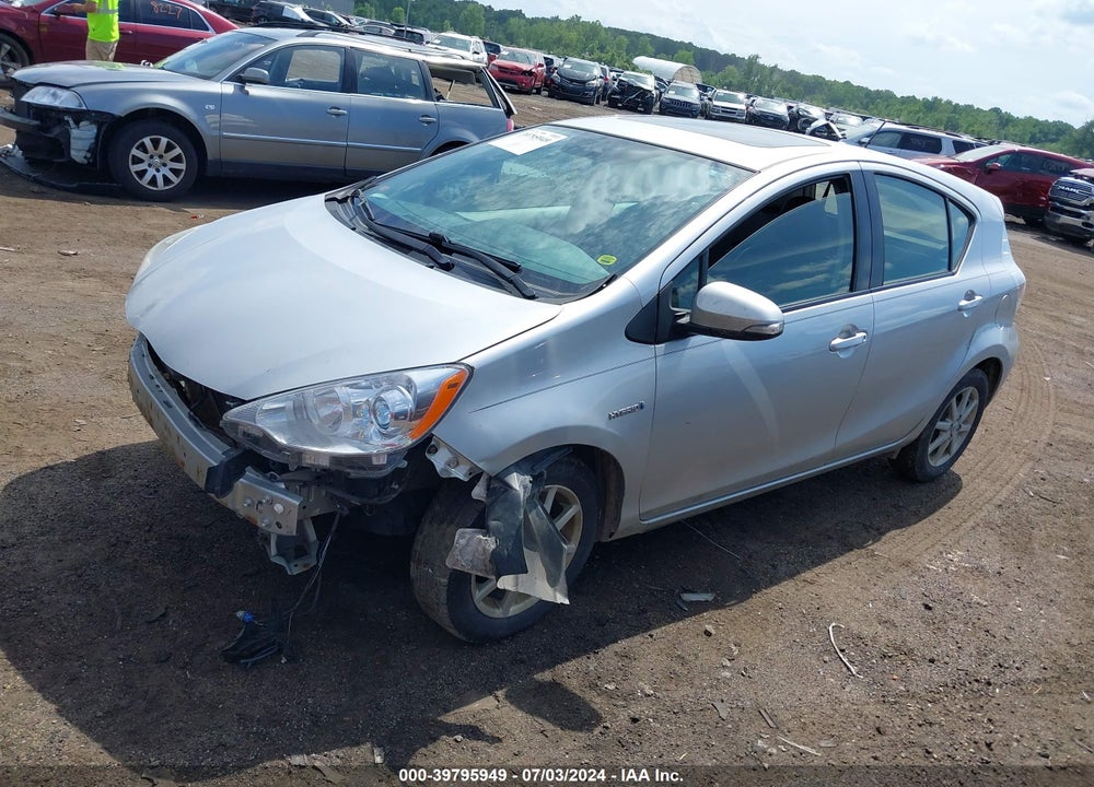2013 TOYOTA PRIUS C FOUR VIN: JTDKDTB35D1044517