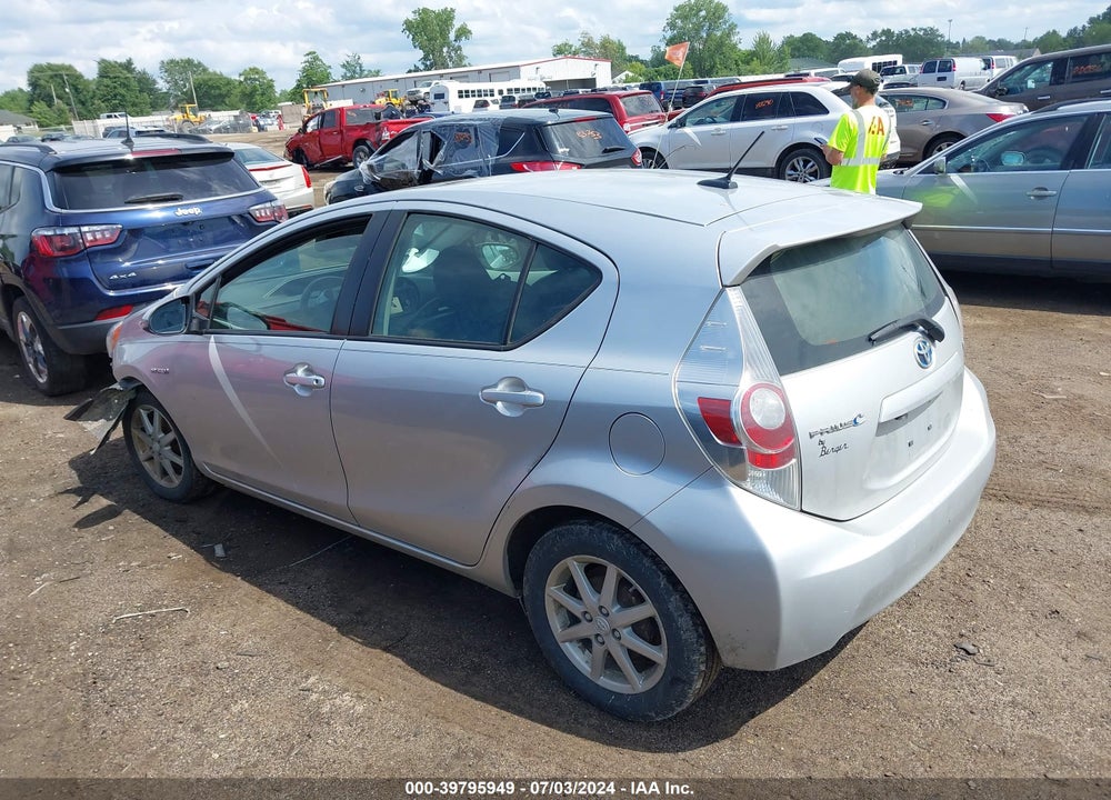 2013 TOYOTA PRIUS C FOUR VIN: JTDKDTB35D1044517