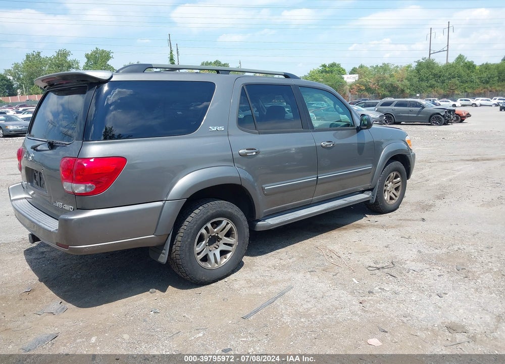 2005 TOYOTA SEQUOIA SR5 V8 VIN: 5TDBT44A25S253500