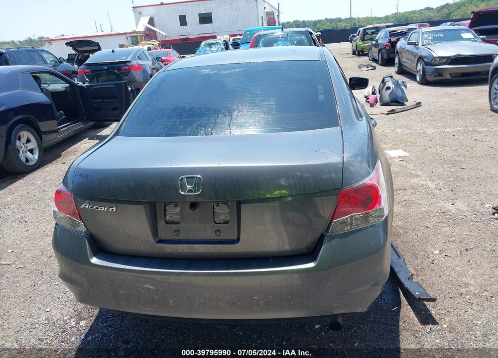 2010 HONDA ACCORD 2.4 LX VIN: 1HGCP2F38AA078044