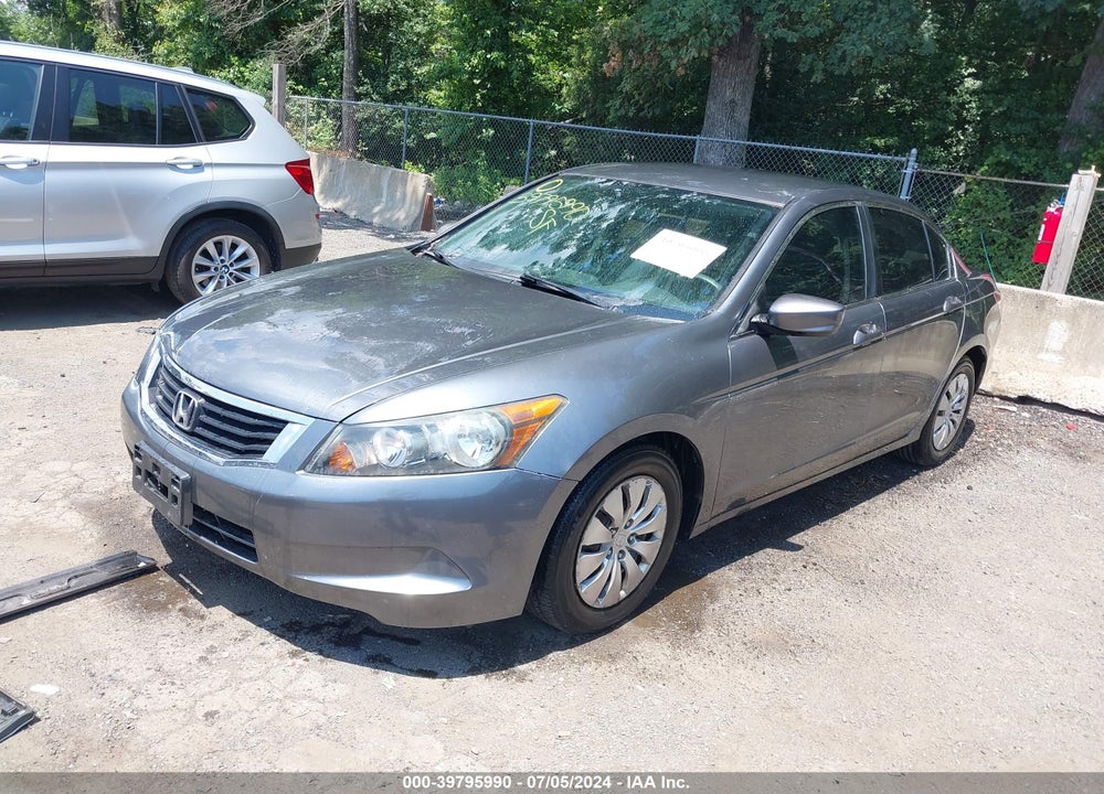2010 HONDA ACCORD 2.4 LX VIN: 1HGCP2F38AA078044