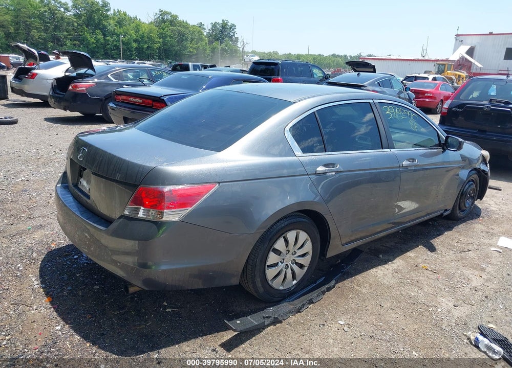 2010 HONDA ACCORD 2.4 LX VIN: 1HGCP2F38AA078044
