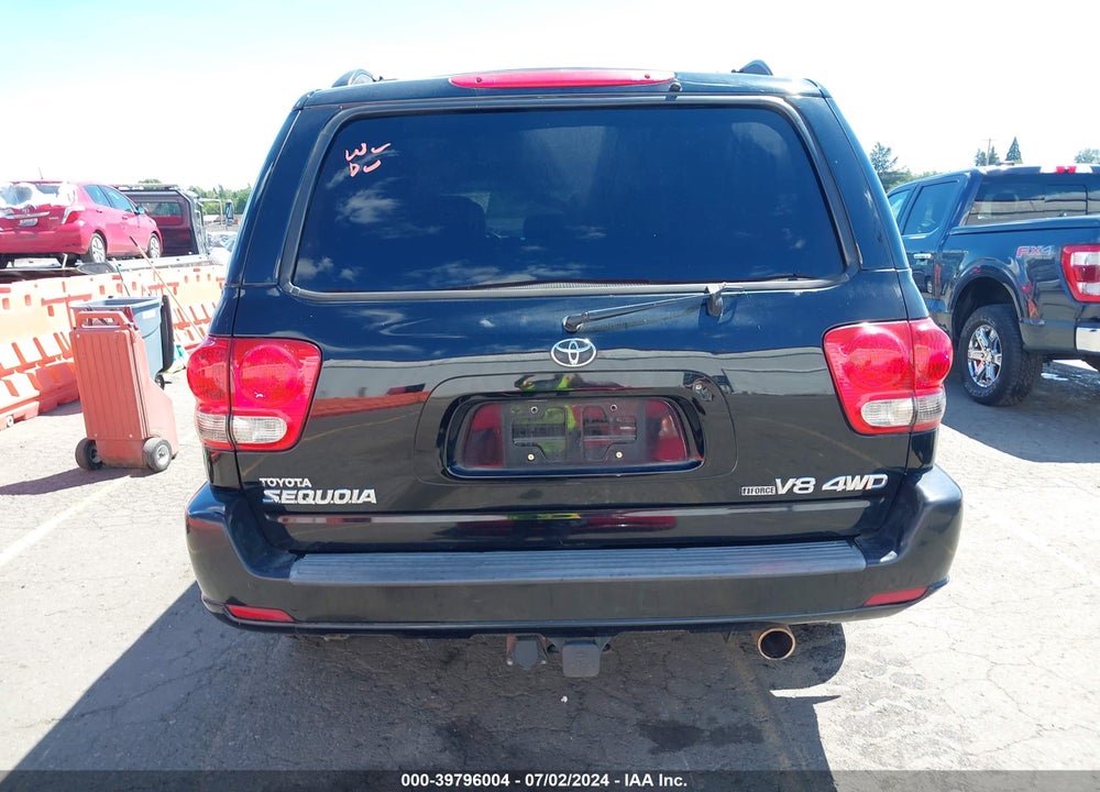 2007 TOYOTA SEQUOIA SR5 V8 VIN: 5TDBT44A97S283161