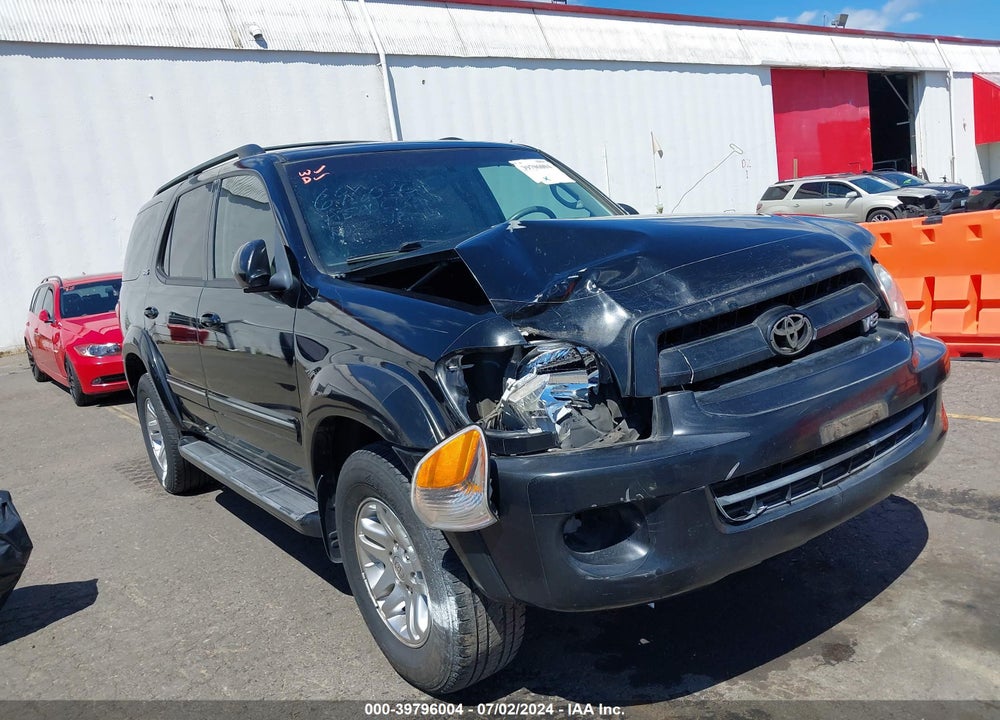 2007 TOYOTA SEQUOIA SR5 V8 VIN: 5TDBT44A97S283161