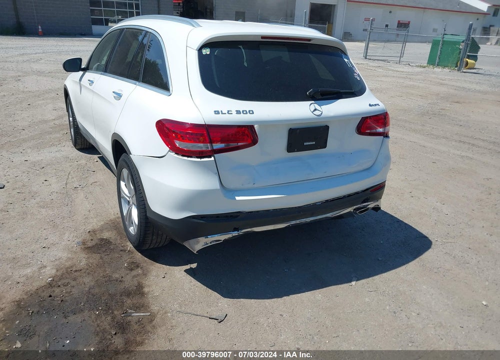 2017 MERCEDES-BENZ GLC 300 4MATIC VIN: WDC0G4KBXHF121686