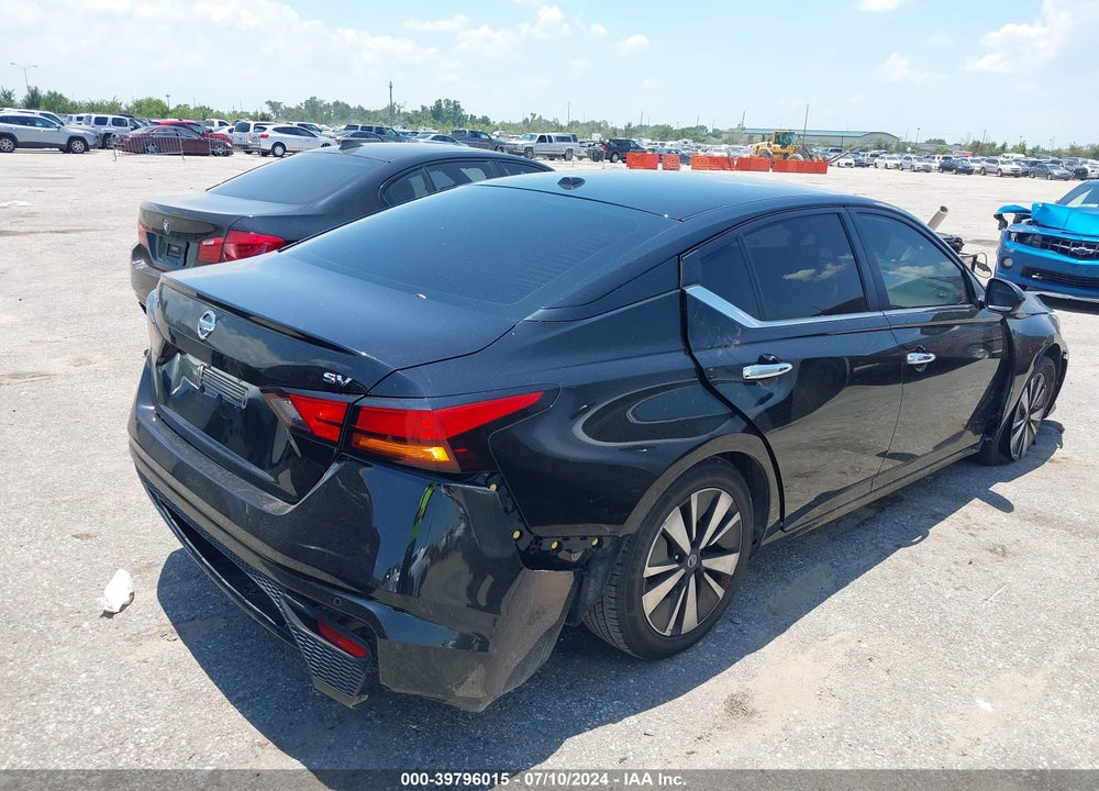 2021 NISSAN ALTIMA SV FWD VIN: 1N4BL4DV6MN387410
