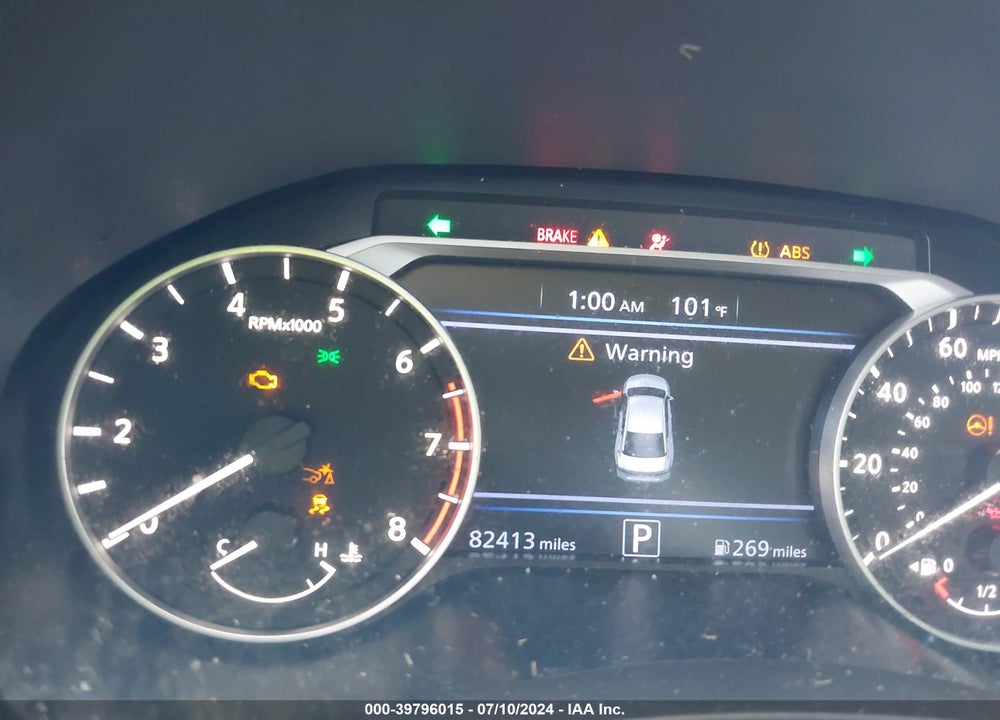 2021 NISSAN ALTIMA SV FWD VIN: 1N4BL4DV6MN387410