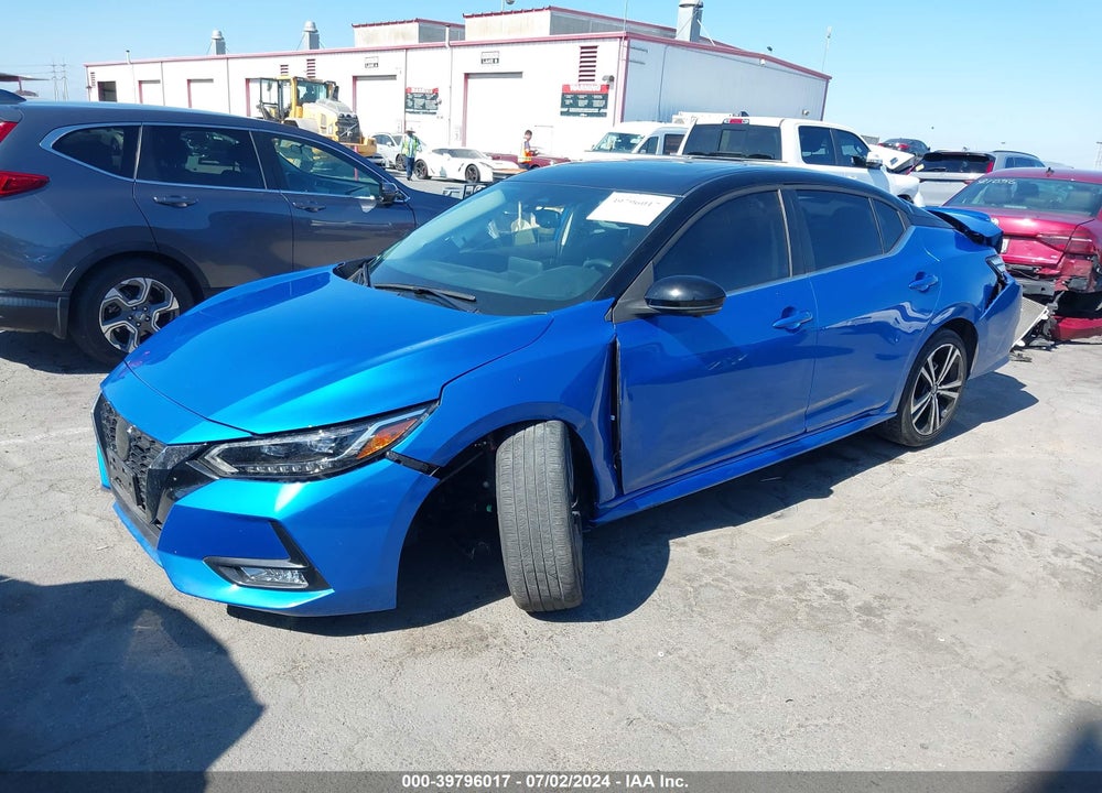 2021 NISSAN SENTRA SR XTRONIC CVT VIN: 3N1AB8DV7MY205073