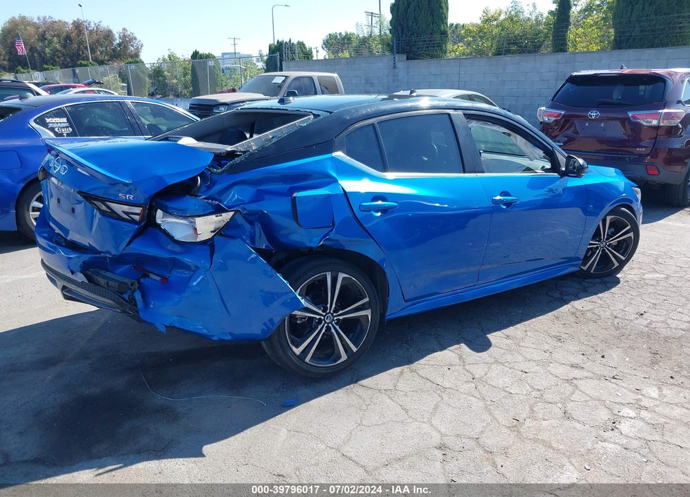 2021 NISSAN SENTRA SR XTRONIC CVT VIN: 3N1AB8DV7MY205073