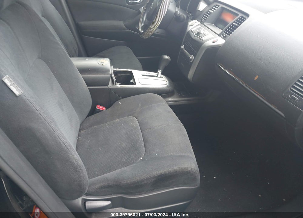2009 NISSAN MURANO S VIN: JN8AZ18U49W002596
