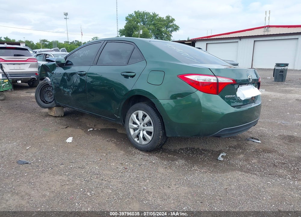 2015 TOYOTA COROLLA LE VIN: 2T1BURHE6FC434777