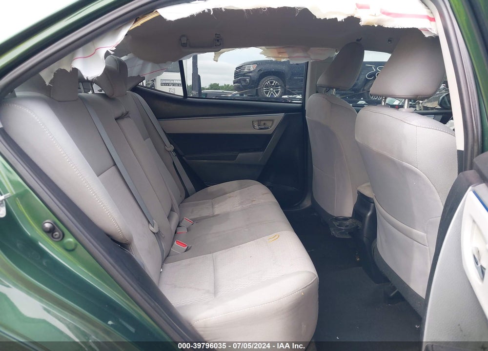 2015 TOYOTA COROLLA LE VIN: 2T1BURHE6FC434777