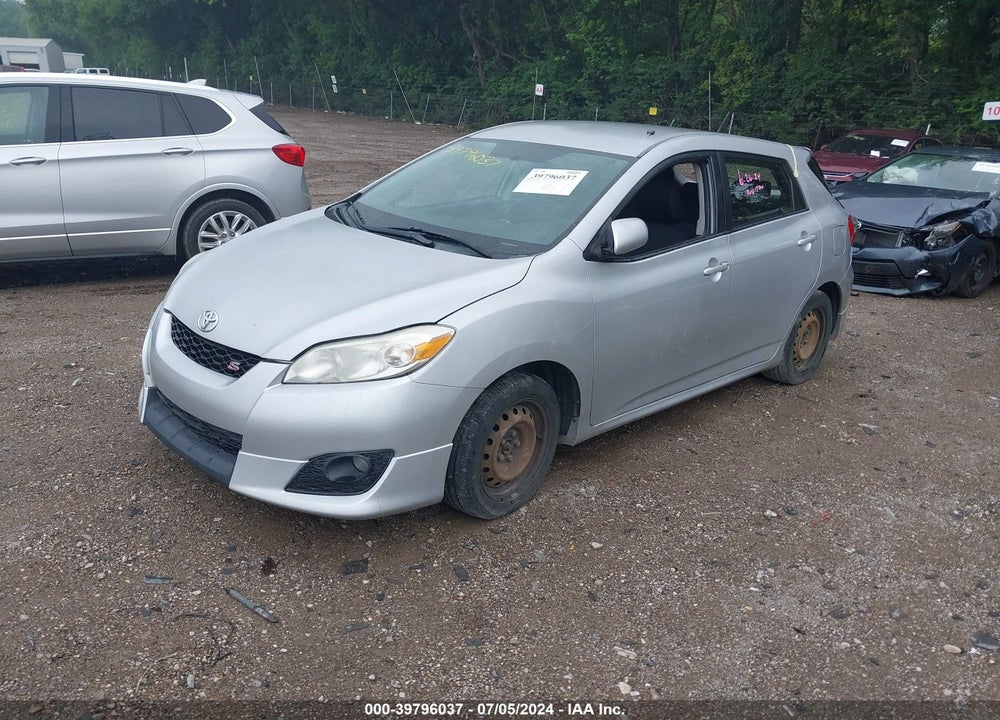 2009 TOYOTA MATRIX S VIN: 2T1KE40E59C020857