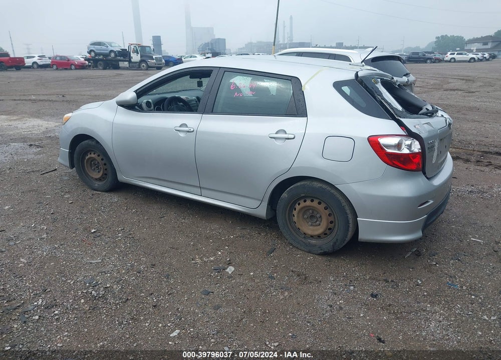 2009 TOYOTA MATRIX S VIN: 2T1KE40E59C020857