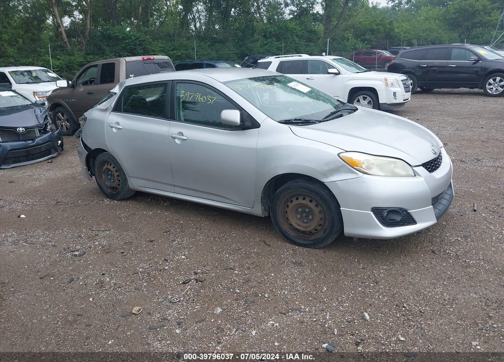 2009 TOYOTA MATRIX S VIN: 2T1KE40E59C020857