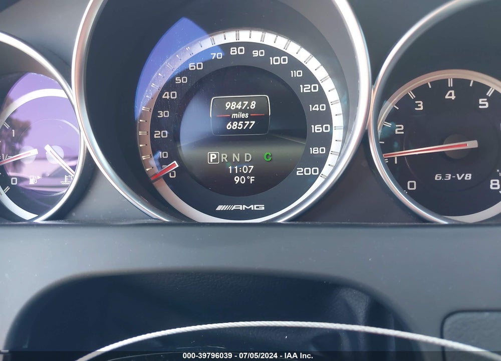 2015 MERCEDES-BENZ AMG C 63 VIN: WDDGJ7HB5FG366925