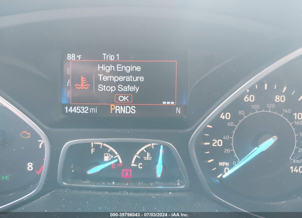 2017 FORD ESCAPE SE VIN: 1FMCU0GD5HUC18803