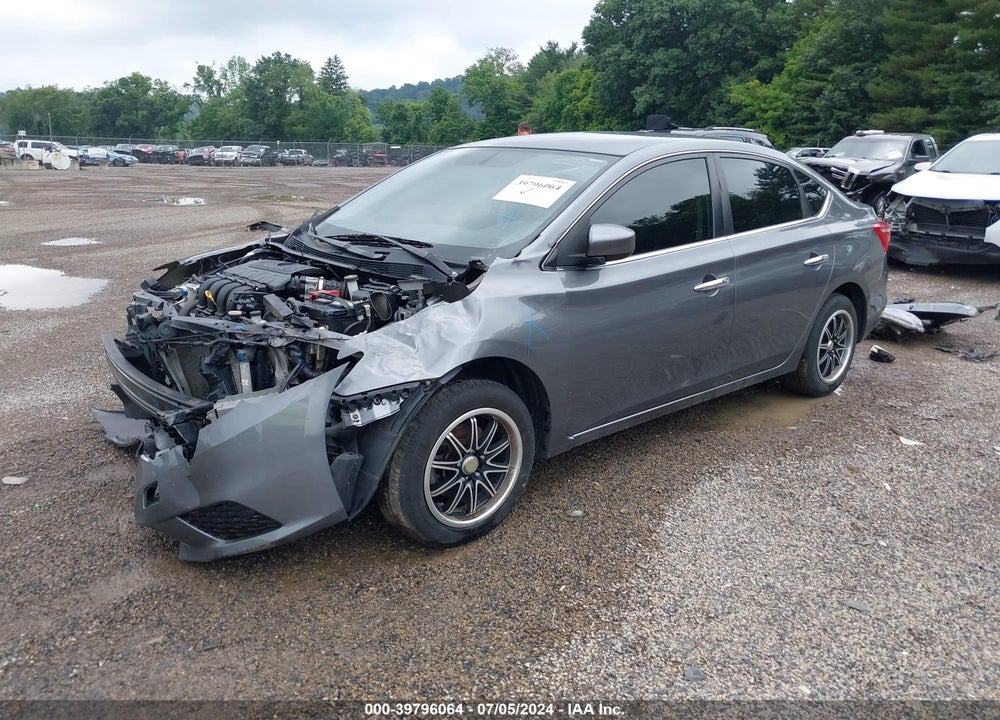 2018 NISSAN SENTRA S VIN: 3N1AB7AP9JY223215