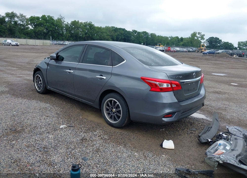 2018 NISSAN SENTRA S VIN: 3N1AB7AP9JY223215