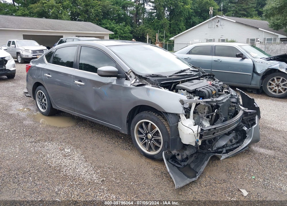 2018 NISSAN SENTRA S VIN: 3N1AB7AP9JY223215