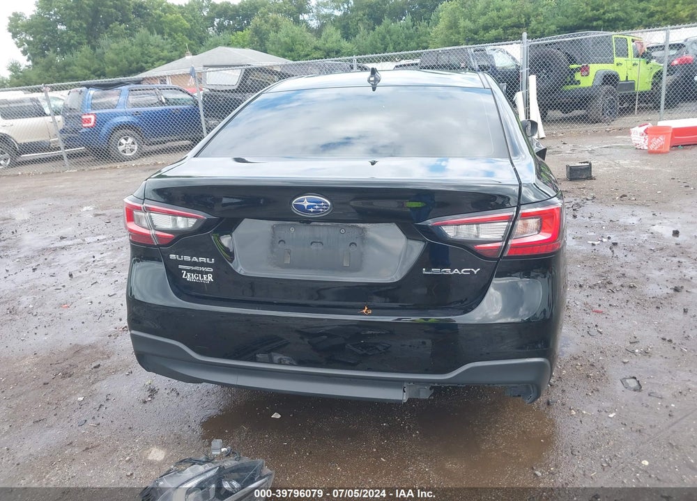 2022 SUBARU LEGACY VIN: 4S3BWAB6XN3014329