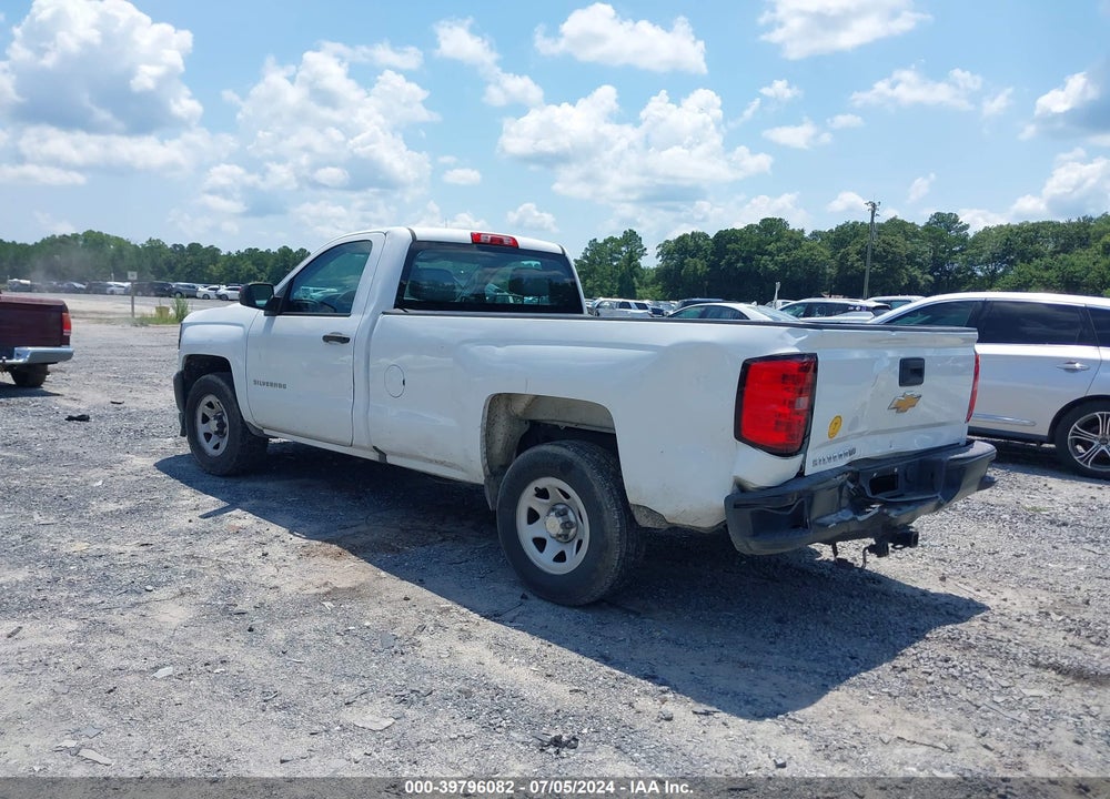 2016 CHEVROLET SILVERADO 1500 WT VIN: 1GCNCNEH6GZ166134
