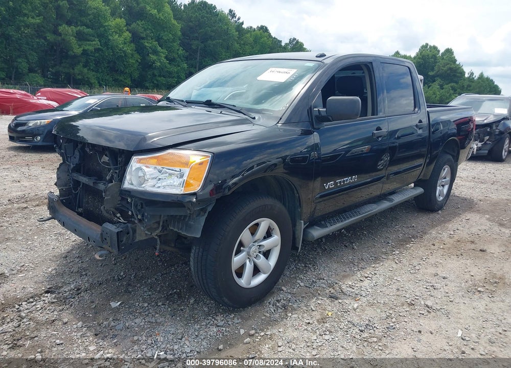 2013 NISSAN TITAN SV VIN: 1N6BA0EC1DN314013