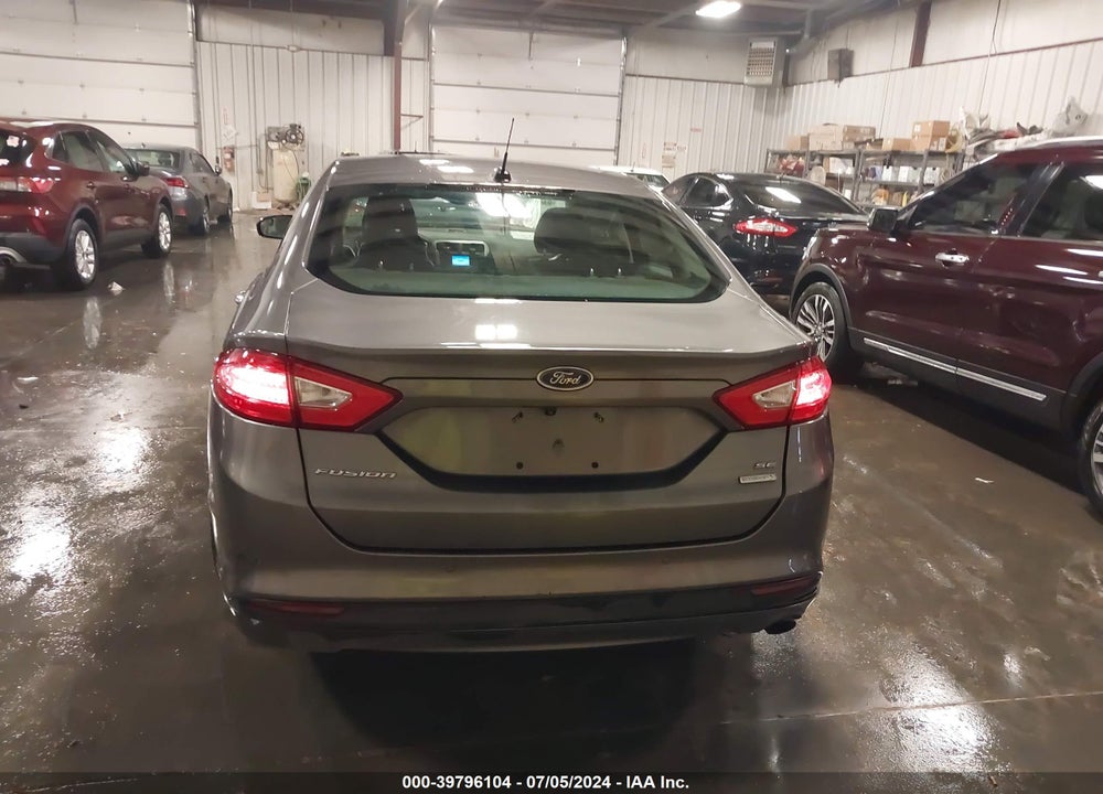2014 FORD FUSION SE VIN: 3FA6P0HD4ER313899