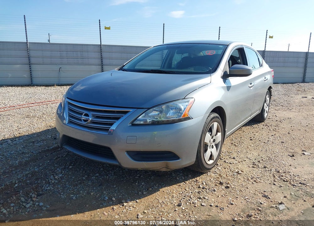 2014 NISSAN SENTRA S VIN: 3N1AB7AP9EL684305