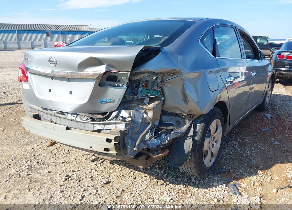 2014 NISSAN SENTRA S VIN: 3N1AB7AP9EL684305