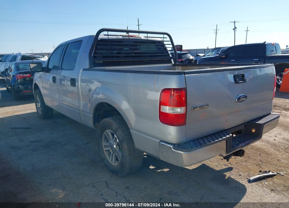 2007 FORD F-150 XLT VIN: 1FTRW14W67FA68904
