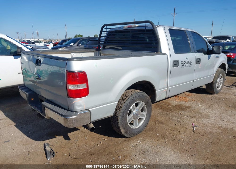 2007 FORD F-150 XLT VIN: 1FTRW14W67FA68904