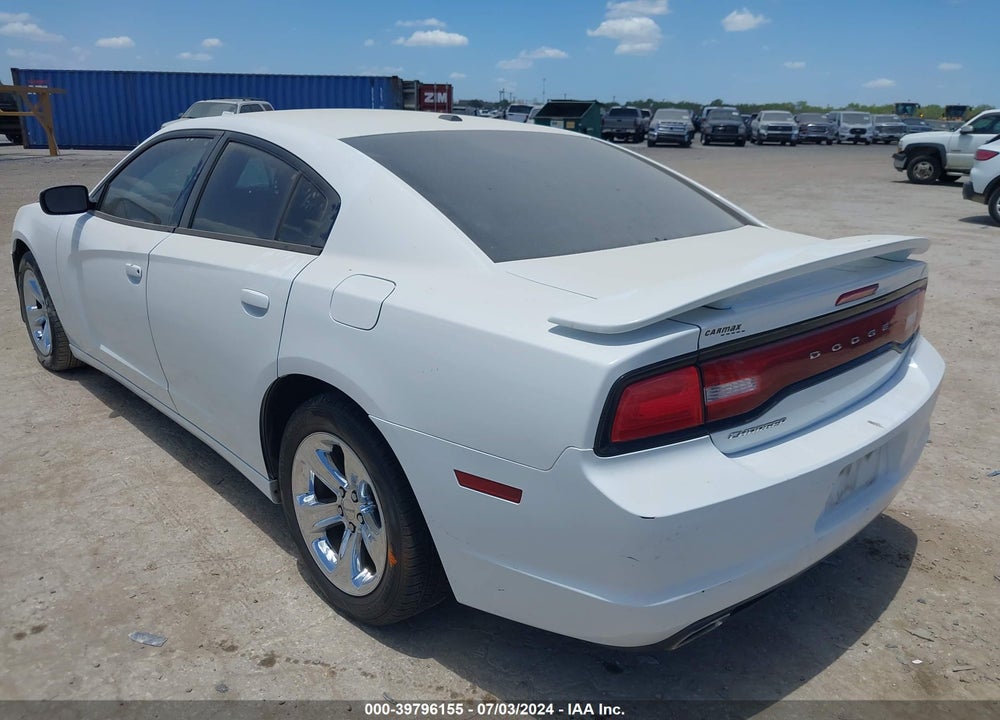 2014 DODGE CHARGER SE VIN: 2C3CDXBG8EH262716
