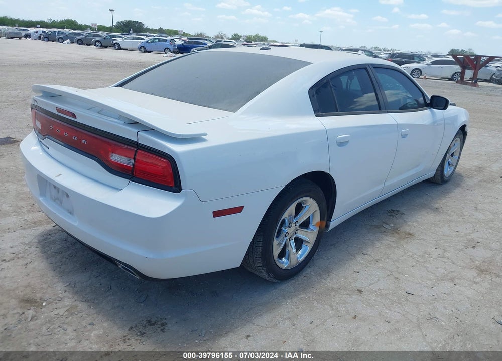 2014 DODGE CHARGER SE VIN: 2C3CDXBG8EH262716